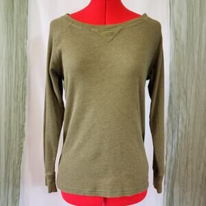 Magellan Green Stretch Long Sleeve Shirt Size XL